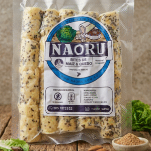 Bites de maíz y queso